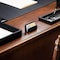 Dacasso Classic Black Leather Business Card Holder AG-1007 - alternate 6